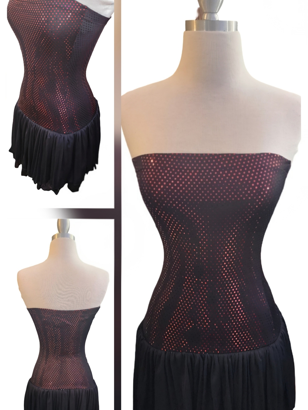 Rare Vaulted Vintage 90's Party Dress Size Small